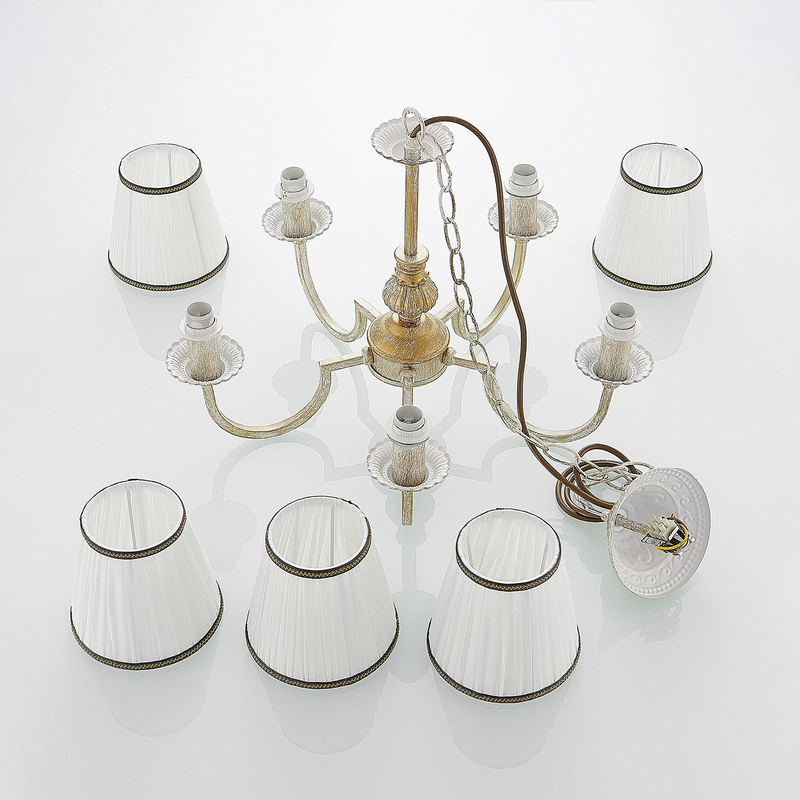 Lindby Lumiel Kronleuchter Fünfflammig Lampe Leuchte Deckenleuchte Deckenlamp915 B-Ware