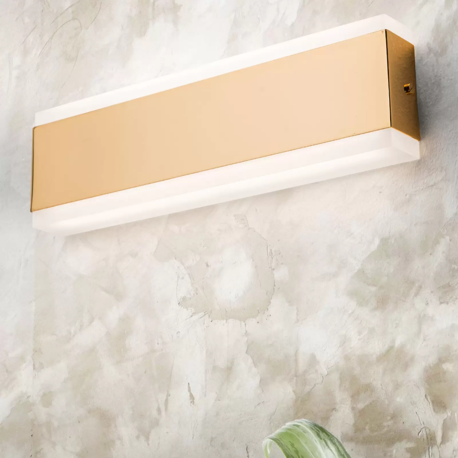 Garik Led Wandlampe Mit Goldenem Korpus Wandleuchte Lampe Leuchte Wandlicht Led B-Ware - 9003090249954
