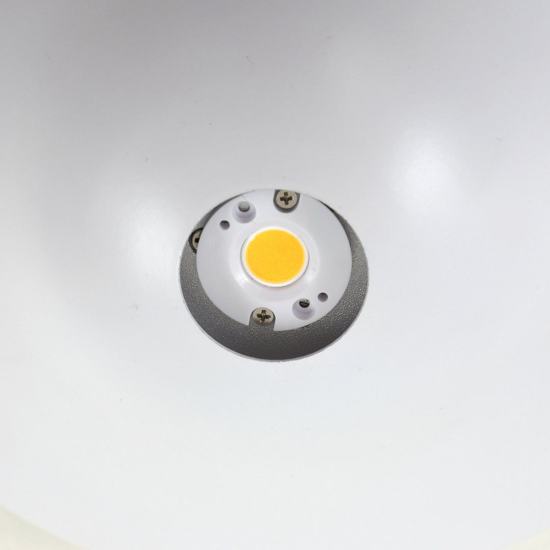 Lucande Led Deckenleuchte Orasa Glas Weiß/Klar ø 43 Cm Deckenlampe Lampe Leuchte B-Ware