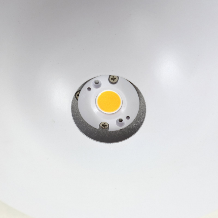 Lucande Led Deckenleuchte Orasa Glas Weiß/Klar ø 43 Cm Deckenlampe Lampe Leuchte B-Ware