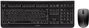 B-Ware Cherry Dw 3000 Funk Tastatur,  Maus Set  Deutsch, Qwertz, Windows Schwarz