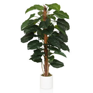 Plante artificielle de bureau Hjh, arbre artificiel Epipremnum efeutute 155 cm, qualité B-Stock