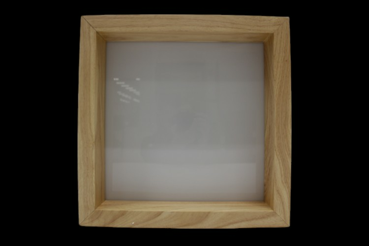 Fabas Luce Led Wandleuchte Window Wandleuchte Leuchte Lampe 37 X 37cm Eichenholz B-Ware - 8019282111696