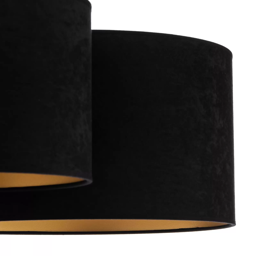 Euluna Lodge Deckenleuchte Schwarz Gold Deckenlampe Lampe Leuchte Spot Licht B-Ware - 5905317601894