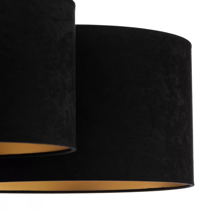 Euluna Lodge Deckenleuchte Schwarz Gold Deckenlampe Lampe Leuchte Spot Licht B-Ware - 5905317601894