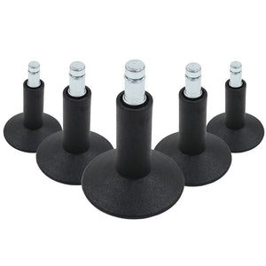B-Ware hjh OFFICE Bodengleiter STAND 2 S908 No 12 Stift 11mm 65 mm 5er-Pack 2 SETS
