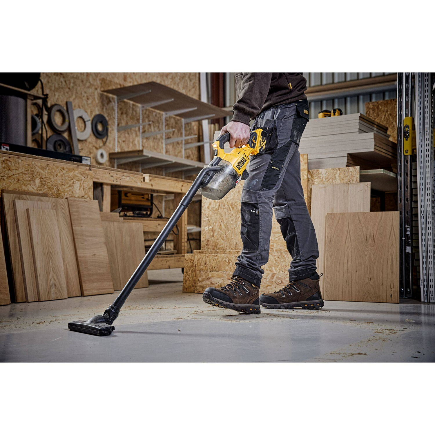Aspirateur portatif sans fil DEWALT DCV501LN-XJ