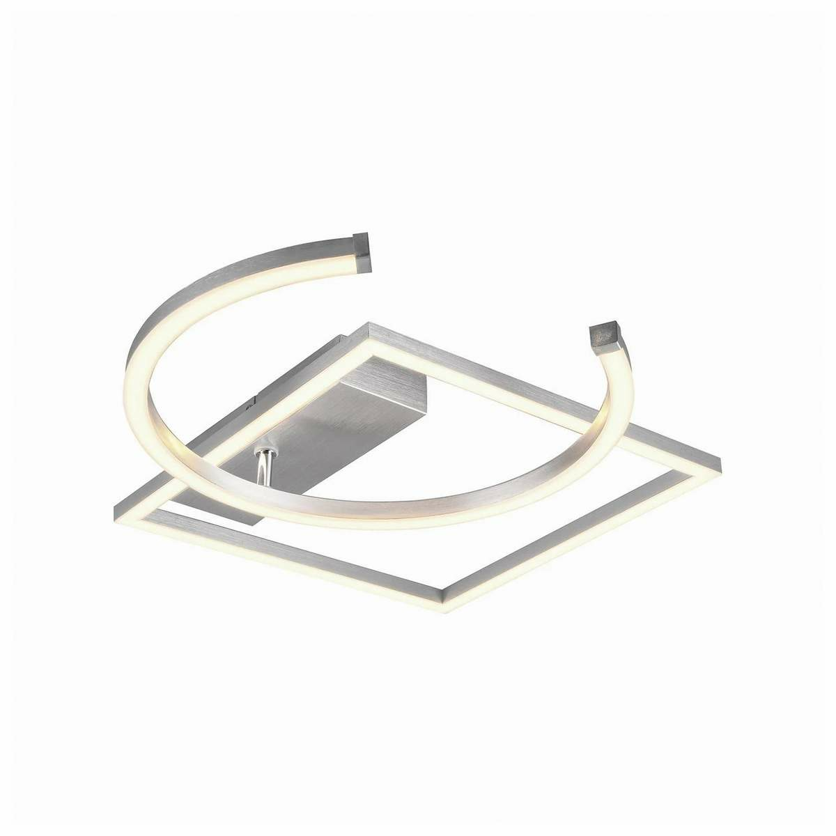 Lindby LED Deckenleuchte Coljana Dimmbar Fernbedienung Deckenlampe Lampe Alu