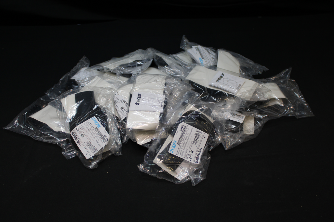 Hager Abzweig auf EK 40 x 40 mm Sockelleistenkanal SL 20x55mm graphit 20 STÜCK