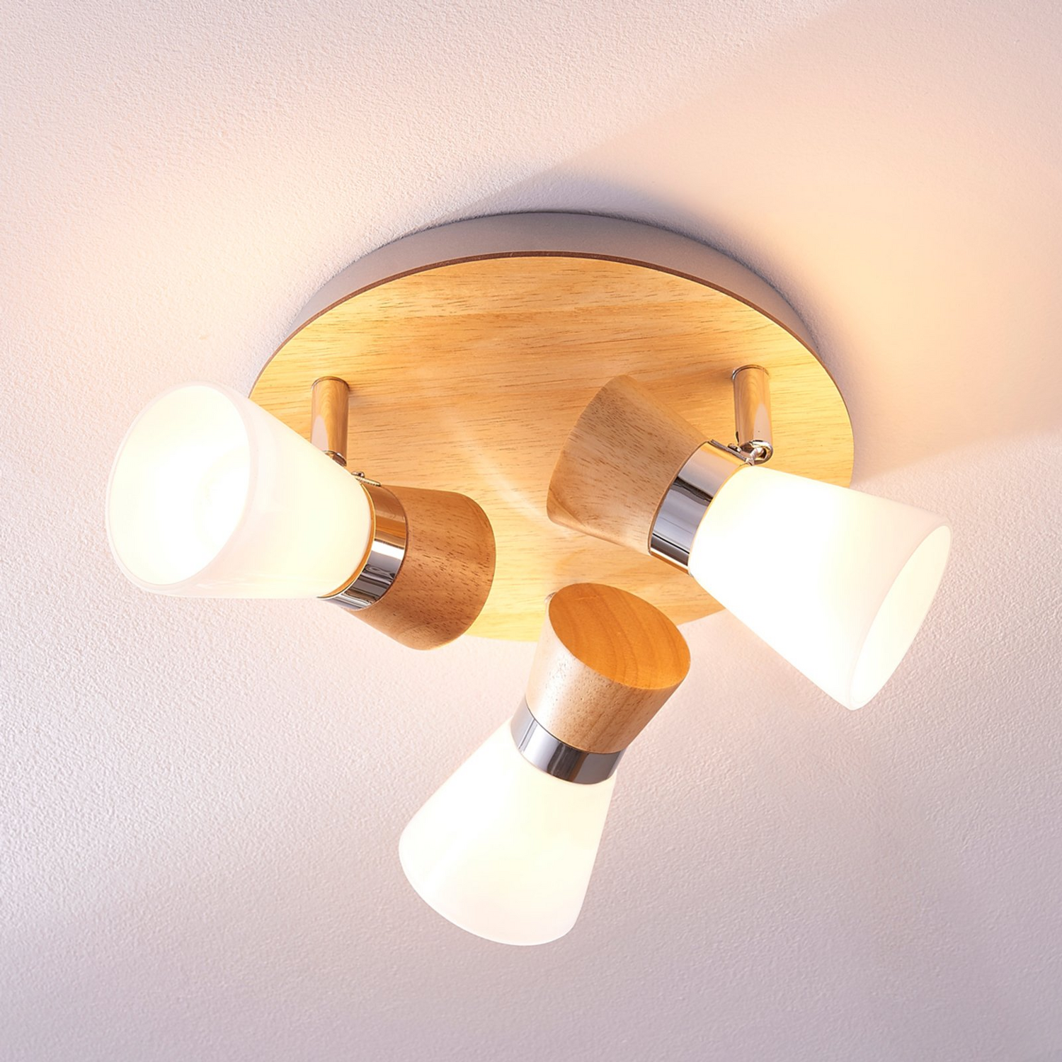 B-Ware Lindby Deckenrondell Vivica Deckenlampe Deckenstrahler Hängeleuchte Lampe E14914