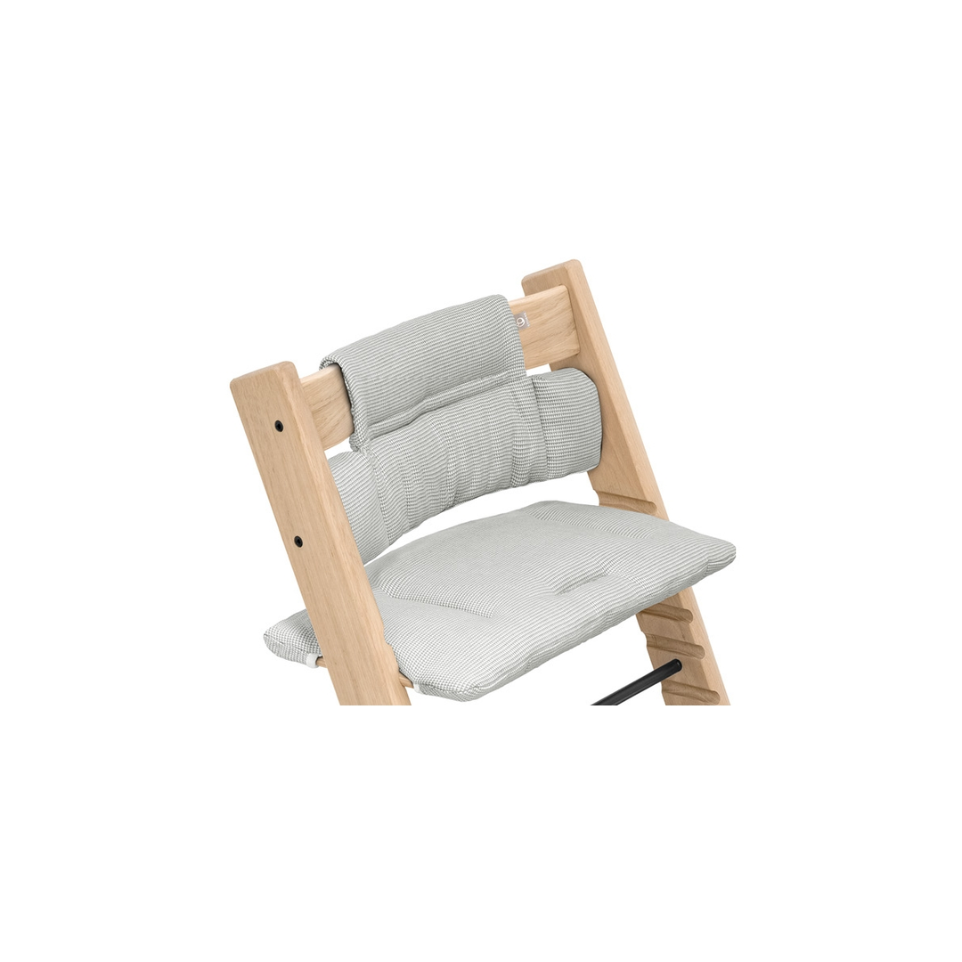 Stokke Tripp Trapp Classic Kissen Sitzkissen Hochstuhl Kissen Kissen Nordic Grey B-Ware