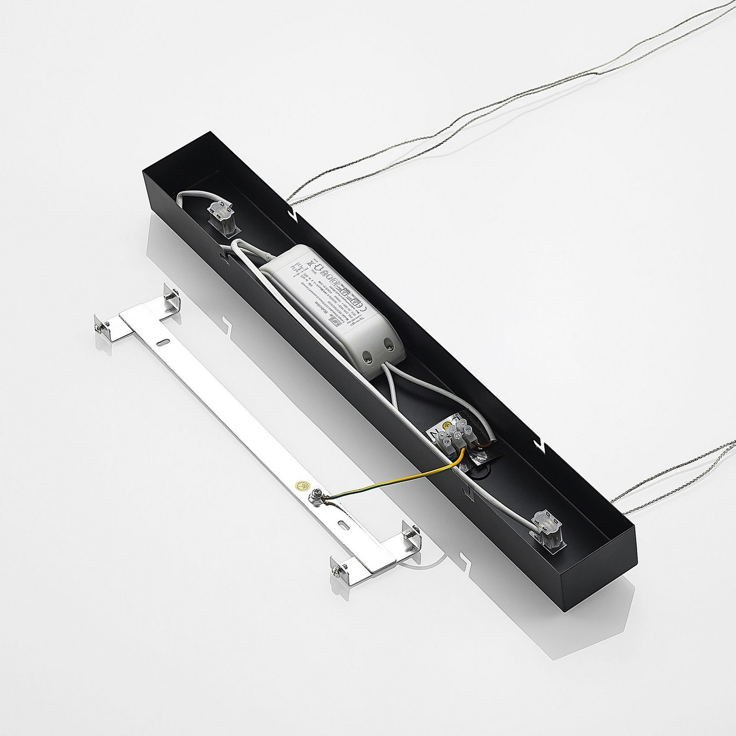 Lindby Welina Led Hängeleuchte Deckenlampe Pendelleuchte Lampe 24 W Schwarz M760 B-Ware - 4251096597257