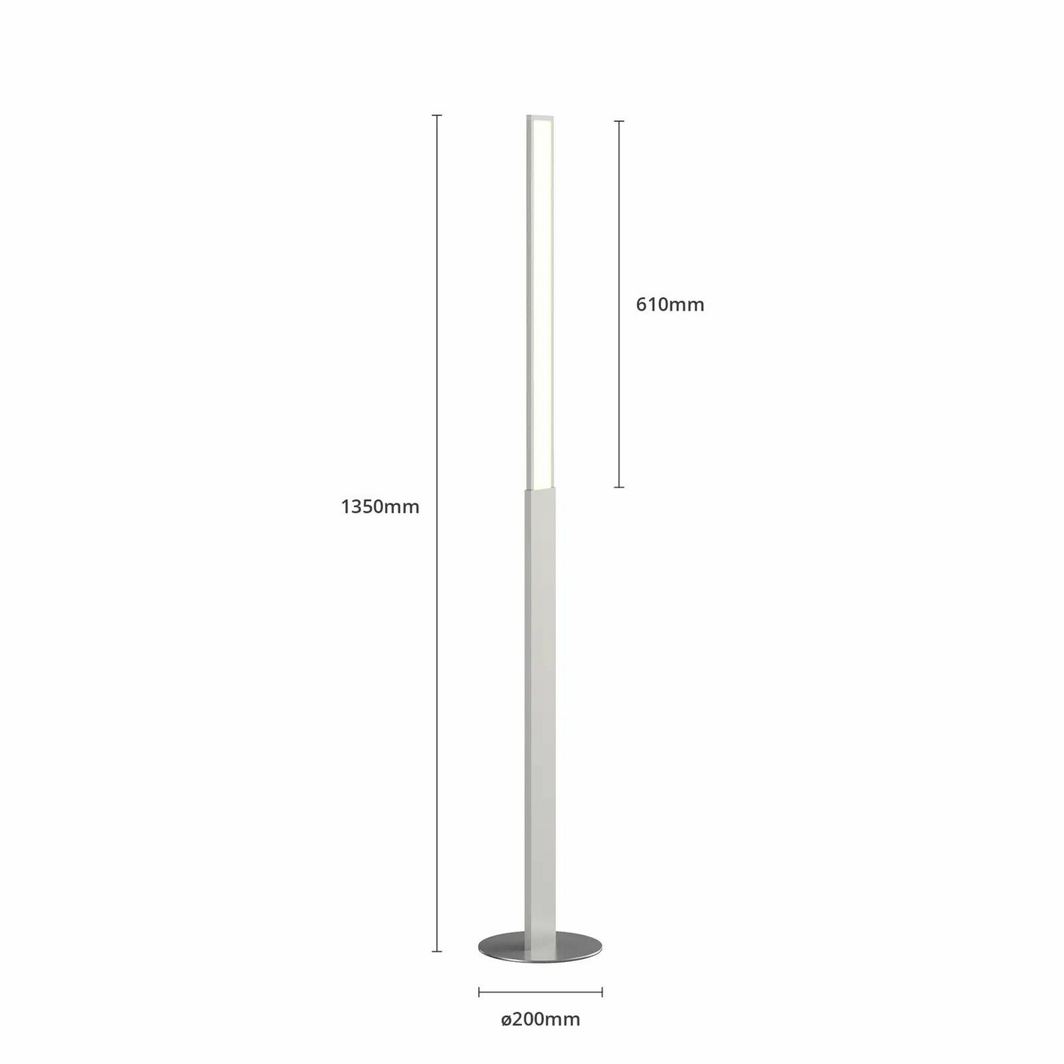 Lindby Smart Ibbe Led Stehleuchte Stehlampe Standleuchte Wohnzimmerlampe Led 36 W B-Ware - 4251096575835
