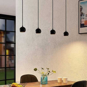 B-Ware Arcchio Renko LED-Hängelampe, Leuchte Lampe Hängeleuchte vierflammig, schwarz210