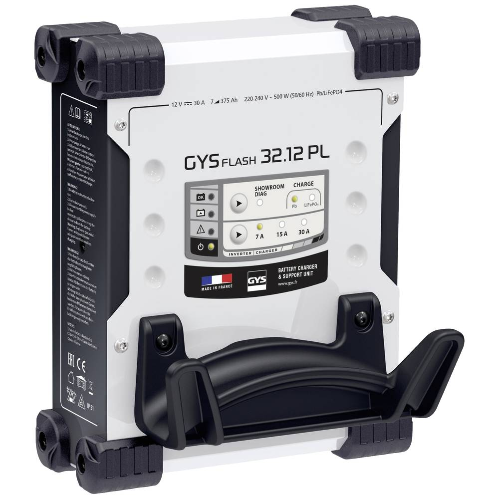 B-Ware Gys Gysflash 32.12 Pl 027381 Automatikladegerät 12 V 30 A Batterieladegerät