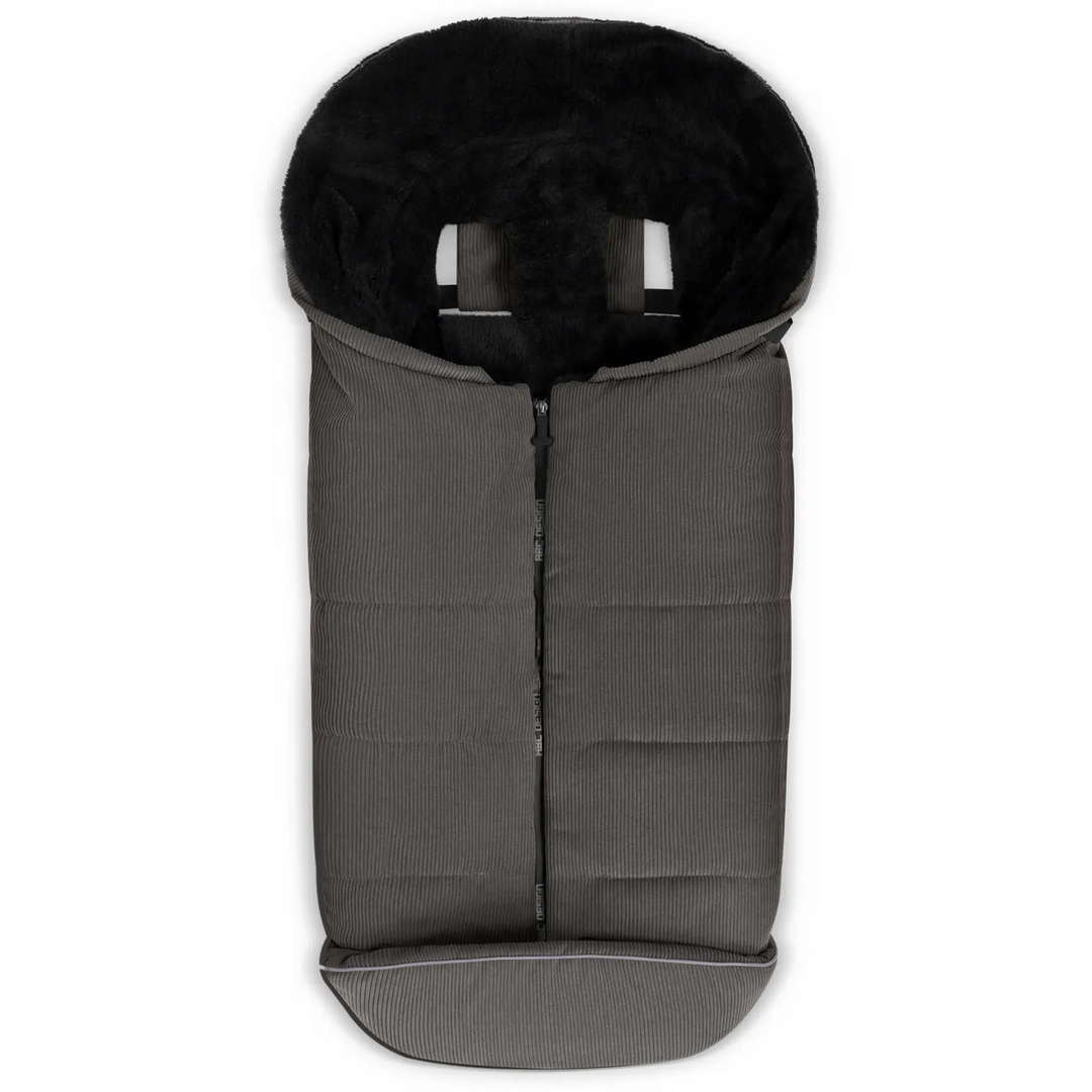 Abc Design Fußsack Kinderwagen Winterfußsack Grau Thermo Isoliert Tasche Baby B-Ware