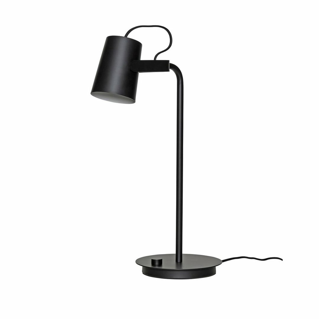 Hübsch Interior Ardent Tischleuchte Schreibtischlampe Tischlampe Lampe Schwarz B-Ware