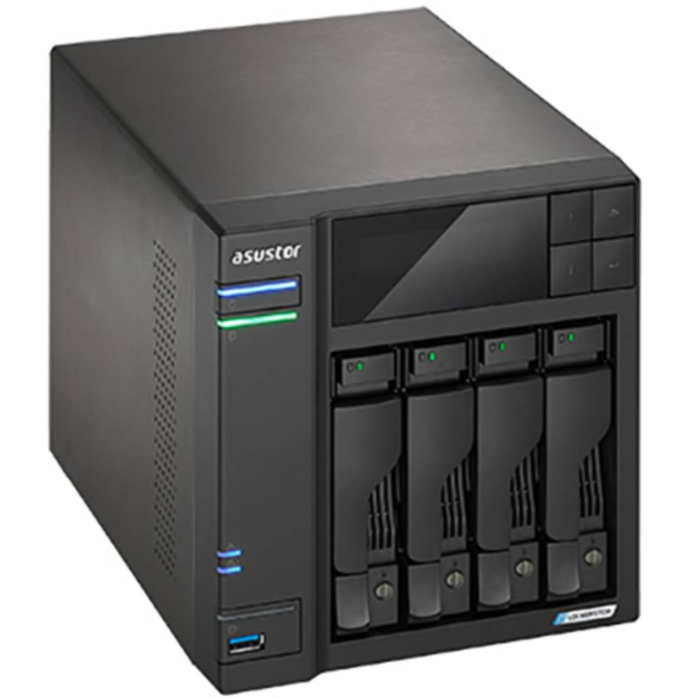 B-Ware Asustor As6604 T Nas Server 4 Bay 3x Usb 3.2 Gen 1 Hub