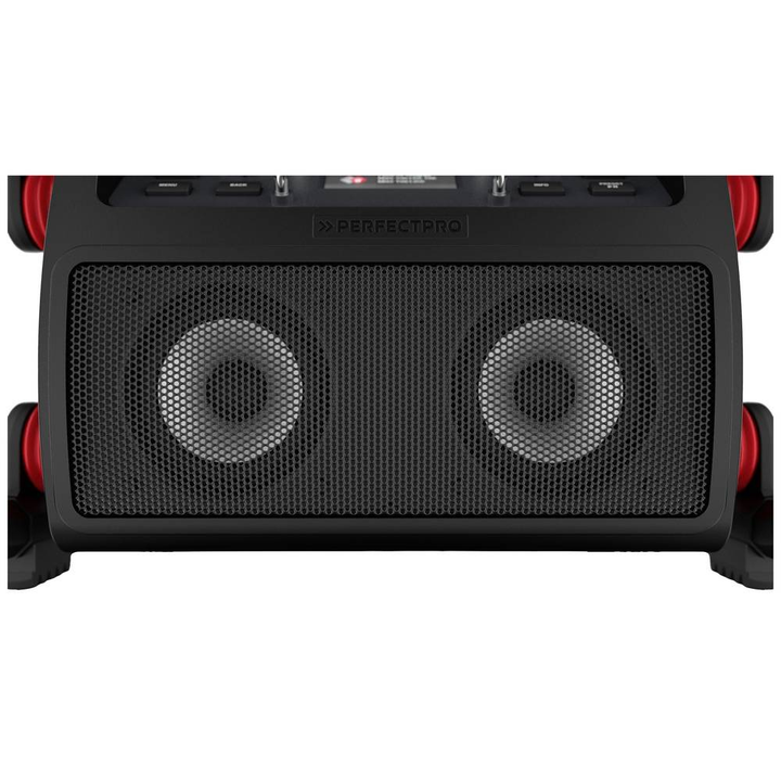 Perfect Pro Rock Pro Baustellenradio Dab+ Ukw Aux Bluetooth Usb Defektware D-Ware