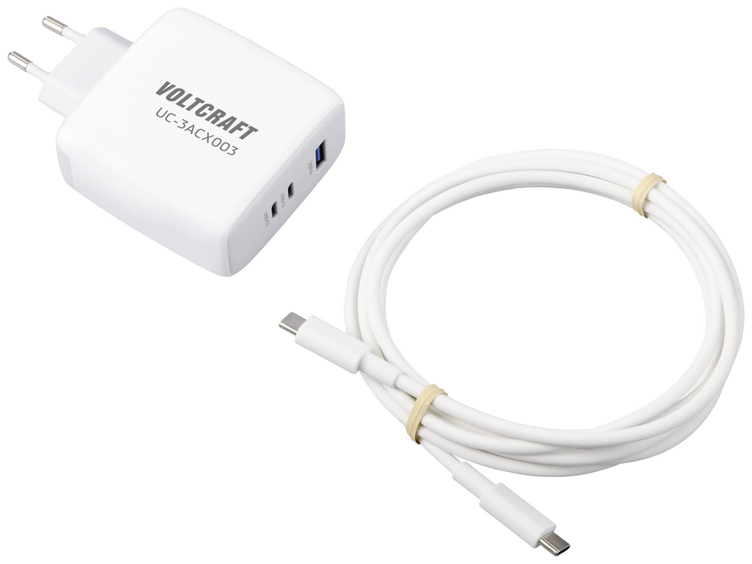 VOLTCRAFT UC-3ACX003 USB-Ladegerät 120 W Innenbereich Ausgangsstrom Ladestation