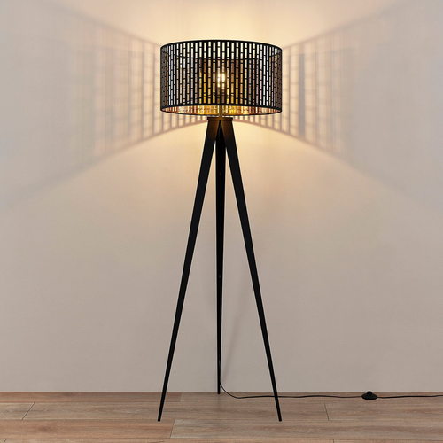 Lindby Thoralf Stehleuchte Mit Tripodgestell Stehlampe Standlampe Leuchte Lampe B-Ware
