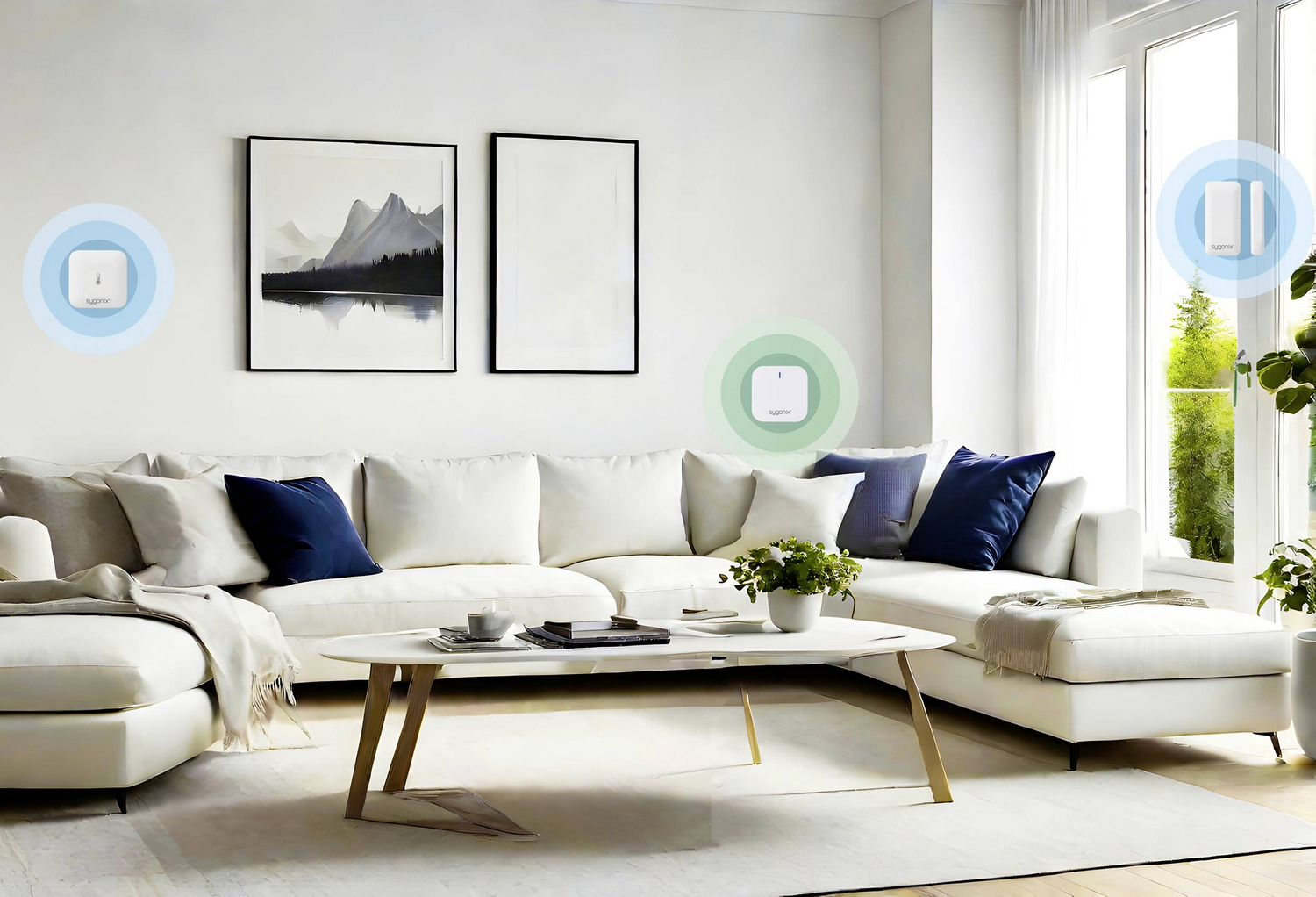 B-Ware Sygonix Sy 6052182 Gateway Weiß Zig Bee Smart Living Produkt Sanitär Gerät