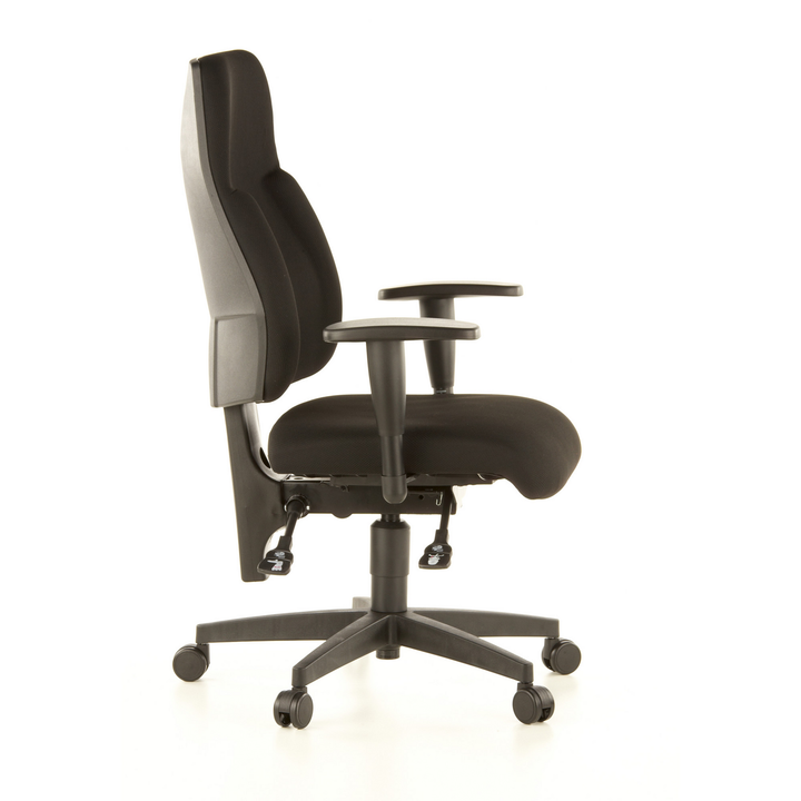 Topstar Wellnessstuhl Bürostuhl Drehstuhl Lady Sitness Stoff schwarz