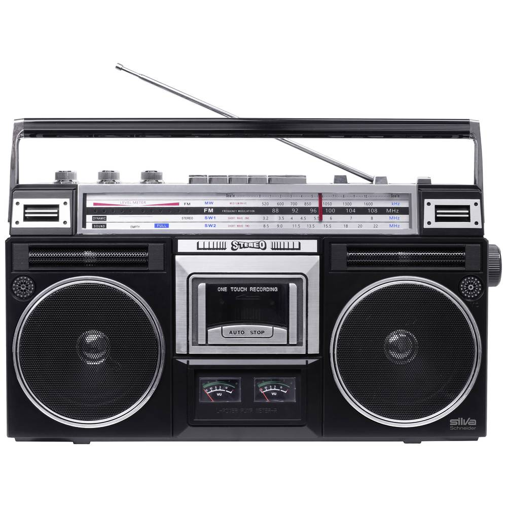 Silva Schneider Pcr 1980 Kassettenradio Ukw Mw Kw Kassette Bluetooth Usb U155 B-Ware