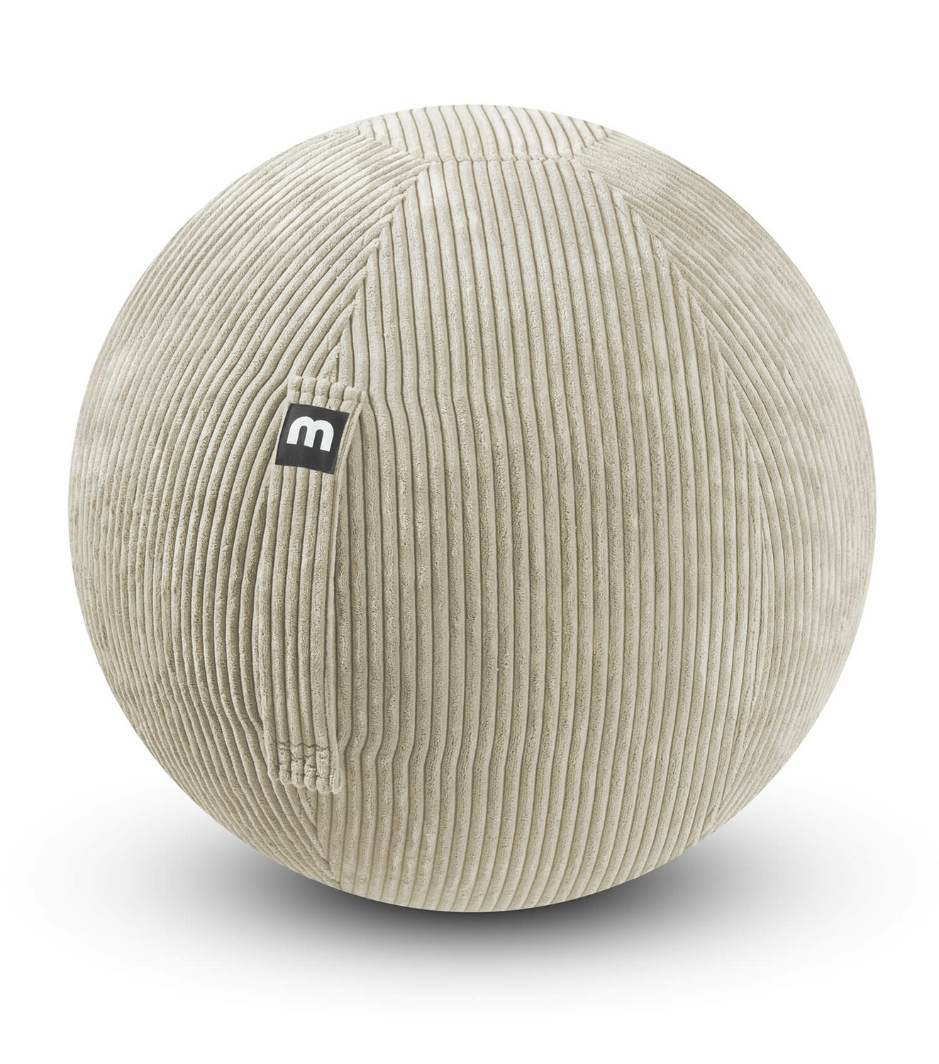 Ballon d'exercice de bureau en tissu Mokebo « The Sporty One », ballon d'exercice avec pompe, qualité B