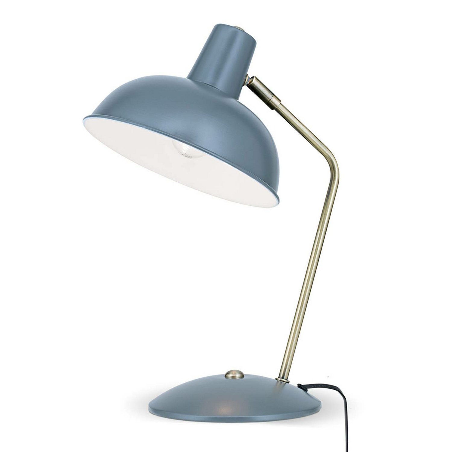 Orion Tischlampe Fedra Tischlampe Schreibtischlampe Lampe Leselampe E14 Grau B-Ware