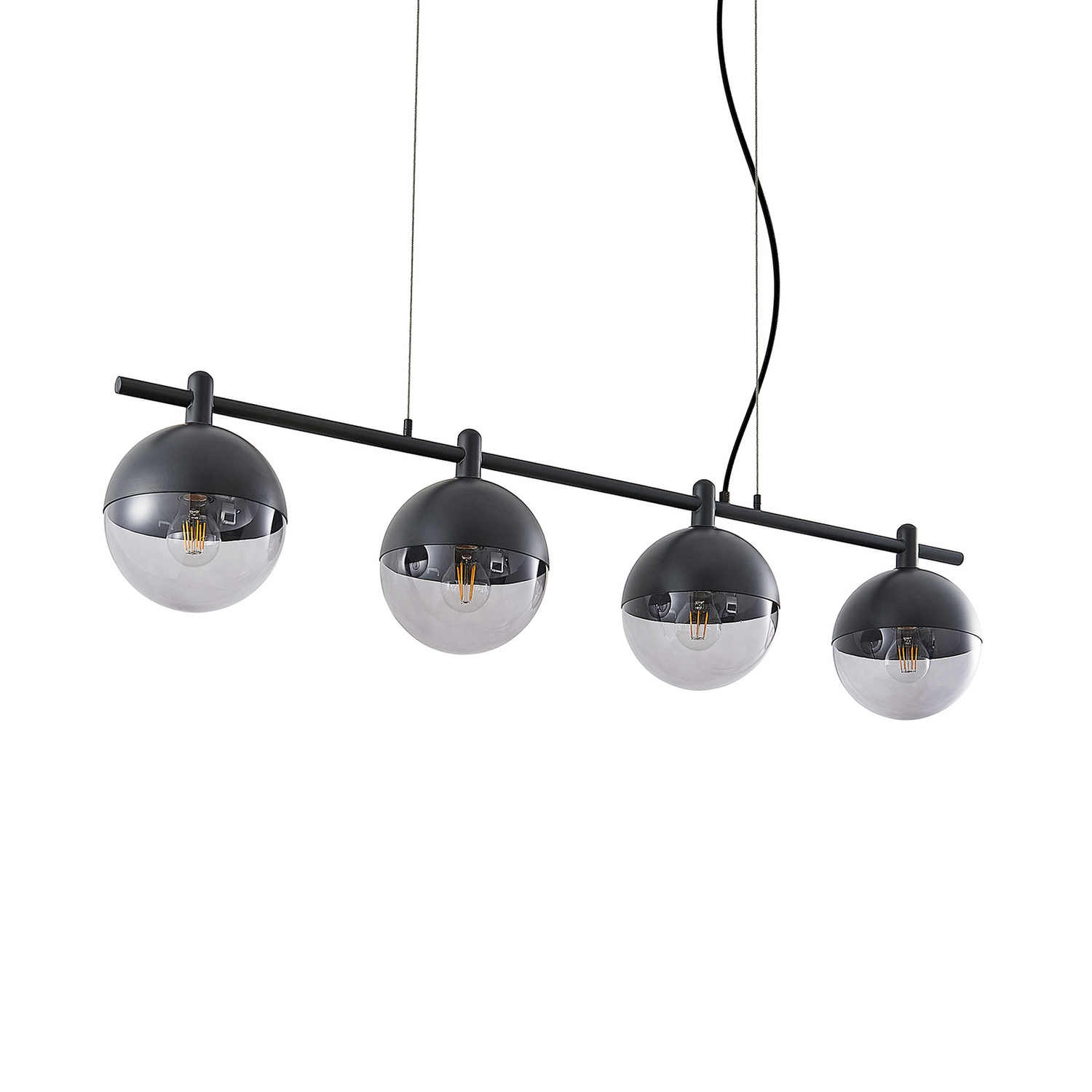 Lucande Dustian Hängeleuchte Hängeleuchte Leuchte Lampe Ip20 E27 40 W  4 Flammig B-Ware - 4251096580310