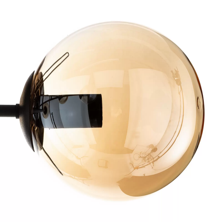 Deckenleuchte Glassy Glas amber Deckenlampe Pendelleuchte Lampe Kronleuchter 105