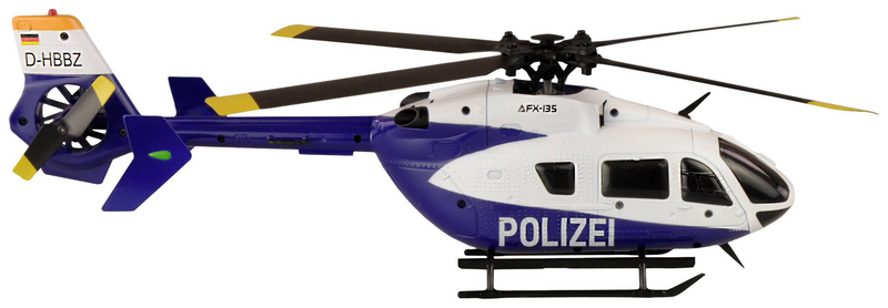 Amewi AFX-135 Polizei RC Hubschrauber Modellhelikopter DEFEKTWARE