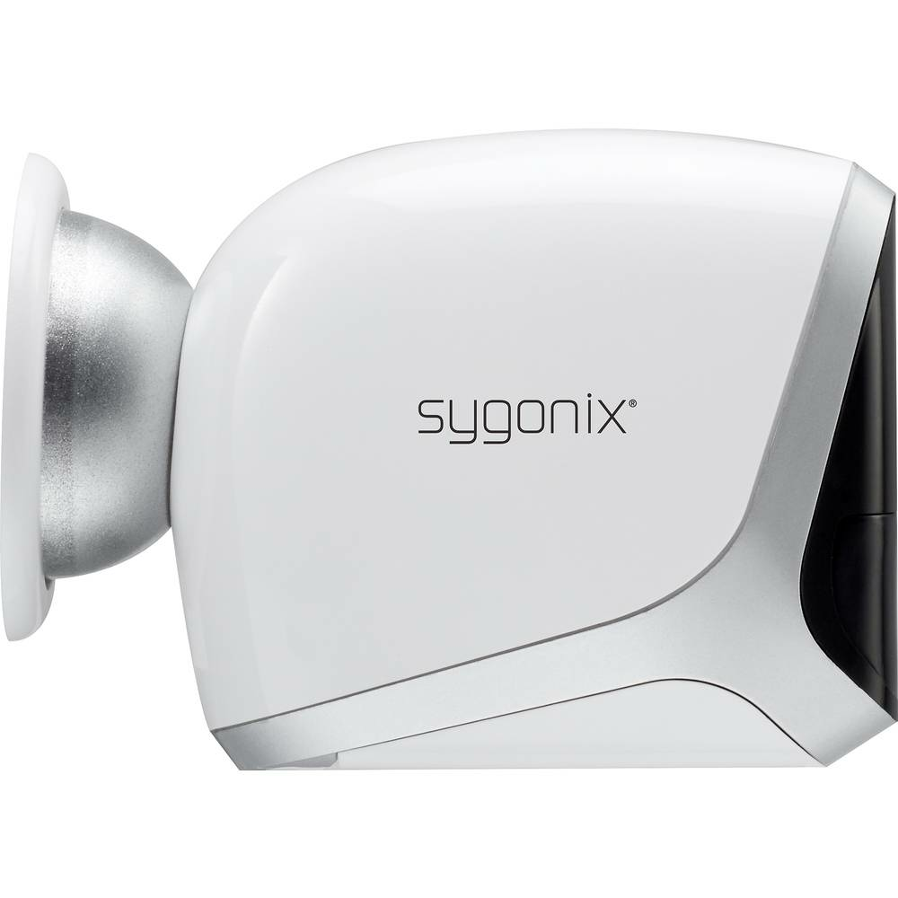 B-Ware Sygonix Sy 4452324 Wlan Ip überwachungskamera Kamera 1920 X 1080 Pixel Weiß Cam