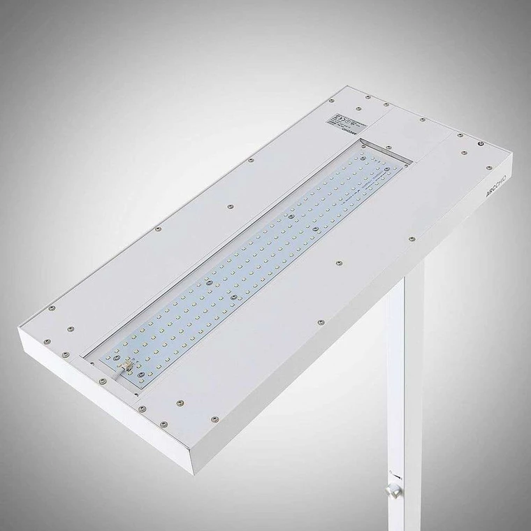 B-Ware Arcchio Nelvana Led Sensor Stehlampe Stehleuchte Bürolampe Lampe Leuchte Weiß