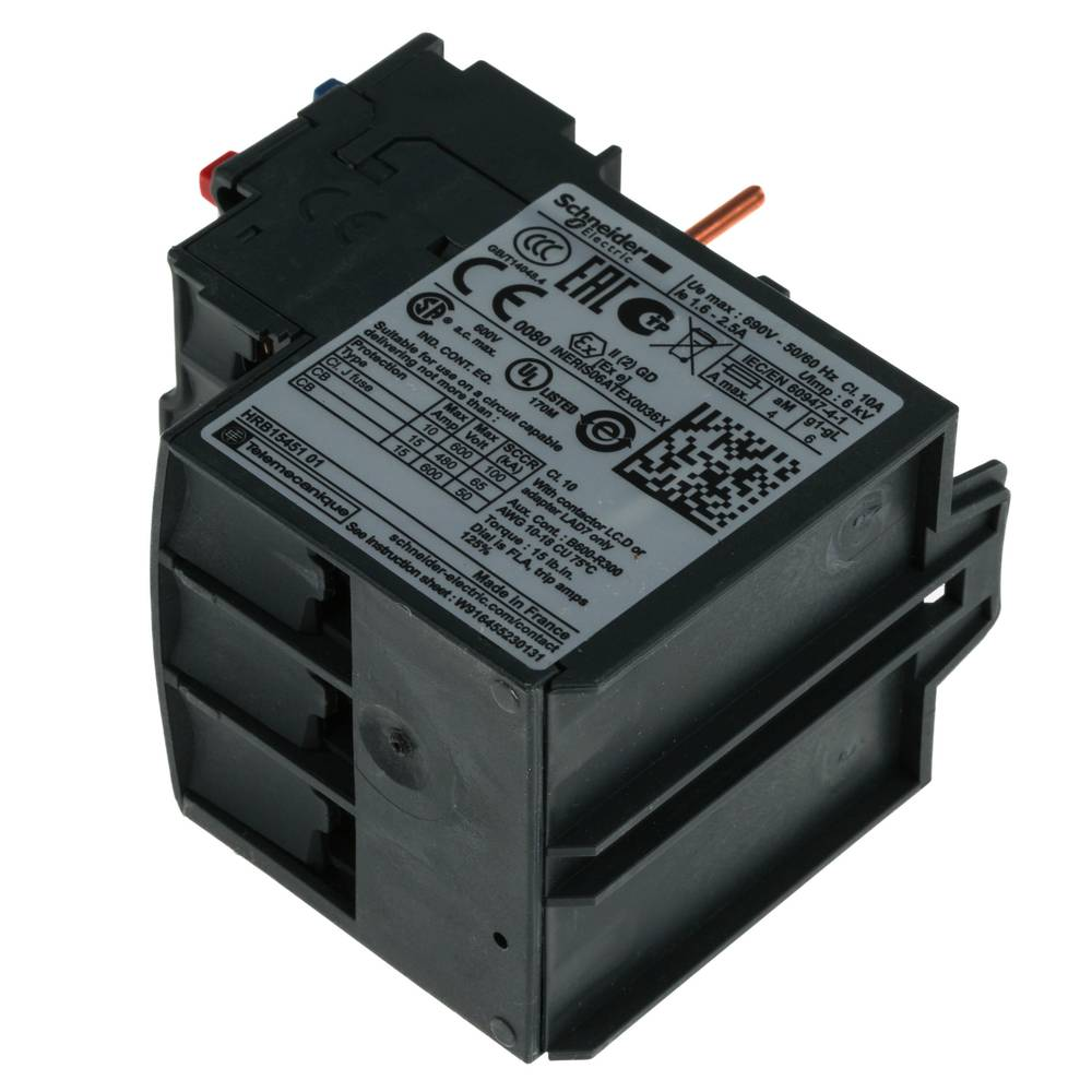 Schneider Electric Lrd07 Leistungsrelais Motorschutzrelais Relais B-Ware - 3389110346770