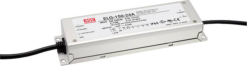 B-Ware Mean Well Elg 150 24 3 Y Led Trafo, Led Treiber Konstantspannung, Konstantstrom