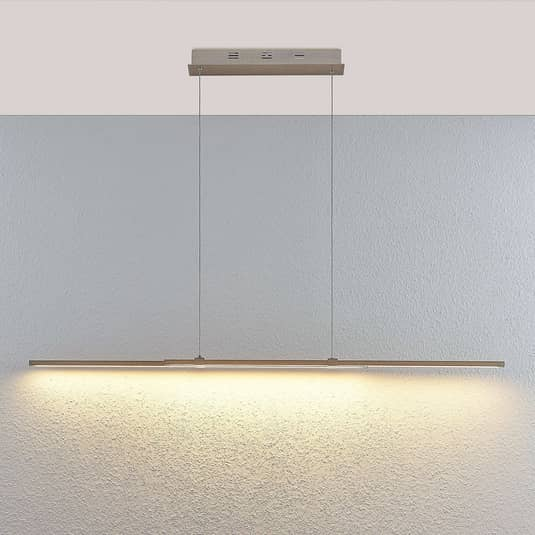 Lampenwelt.com LED-Balkenpendelleuchte Deckenlampe Hängeleuchte Deckenleuchte