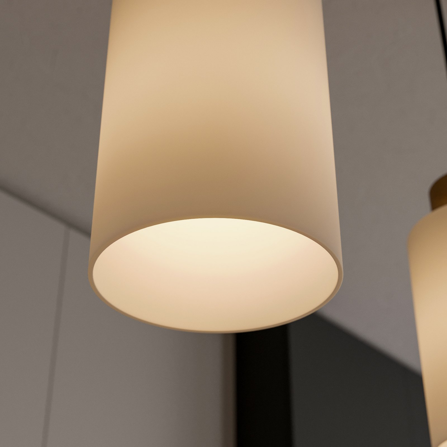 B-Ware Envostar Talia Hängeleuchte Pendelleuchte Deckenlampe Lampe 4 Flammig Eiche Weiß