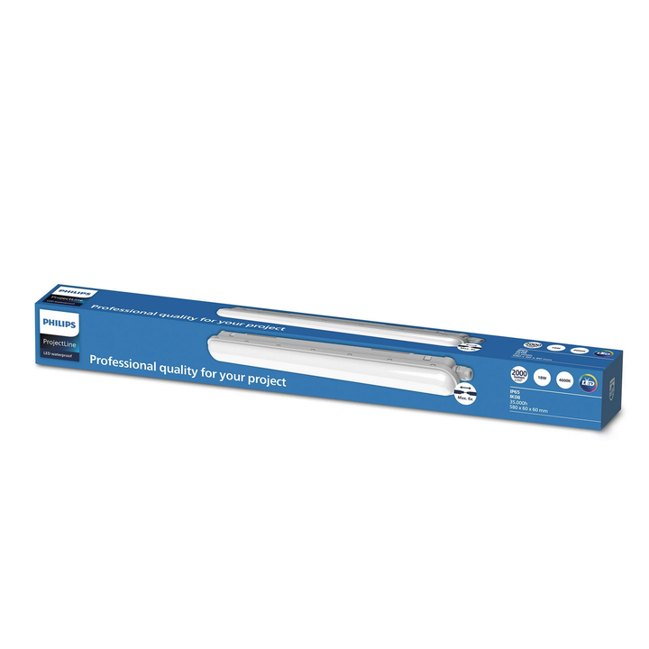 Philips Wanne IP65 Projectline Durchgangsverdrahtung 60 cm Leuchtmittel Lampe