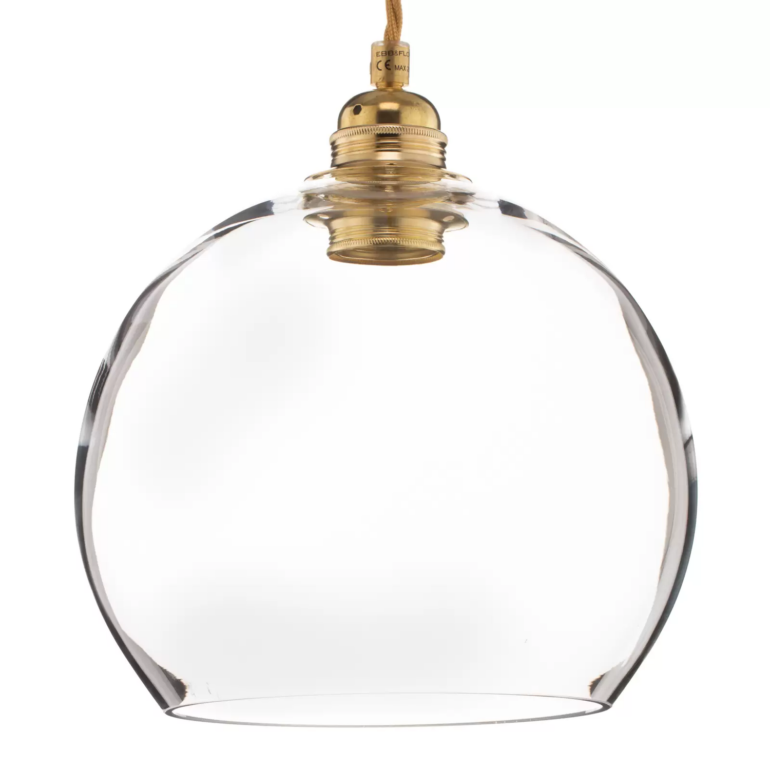 Ebb & Flow Rowan Pendellampe Klarglas Pendelleuchte Lampe Leuchte Leuchtmittel B-Ware - 5711863102965