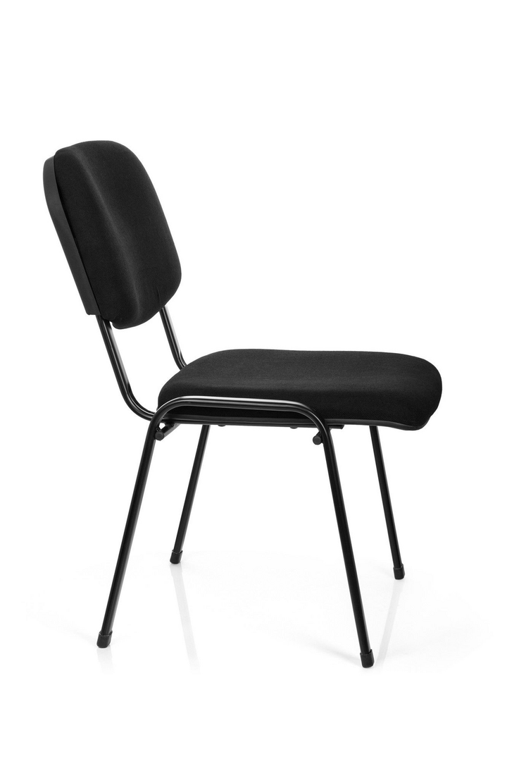 hjh OFFICE XT 600 XL Besucherstuhl Lehnstuhl Konferenzstuhl Lounge Stuhl schwarz