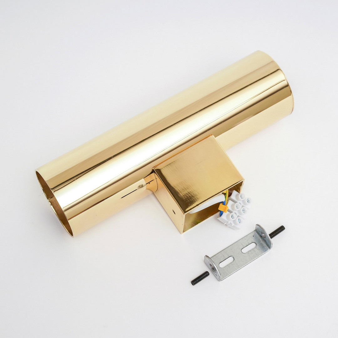 Euluna Marion Wandlampe Zweiflammig Messing Wandleuchte Leuchte Lampe Spot Licht B-Ware