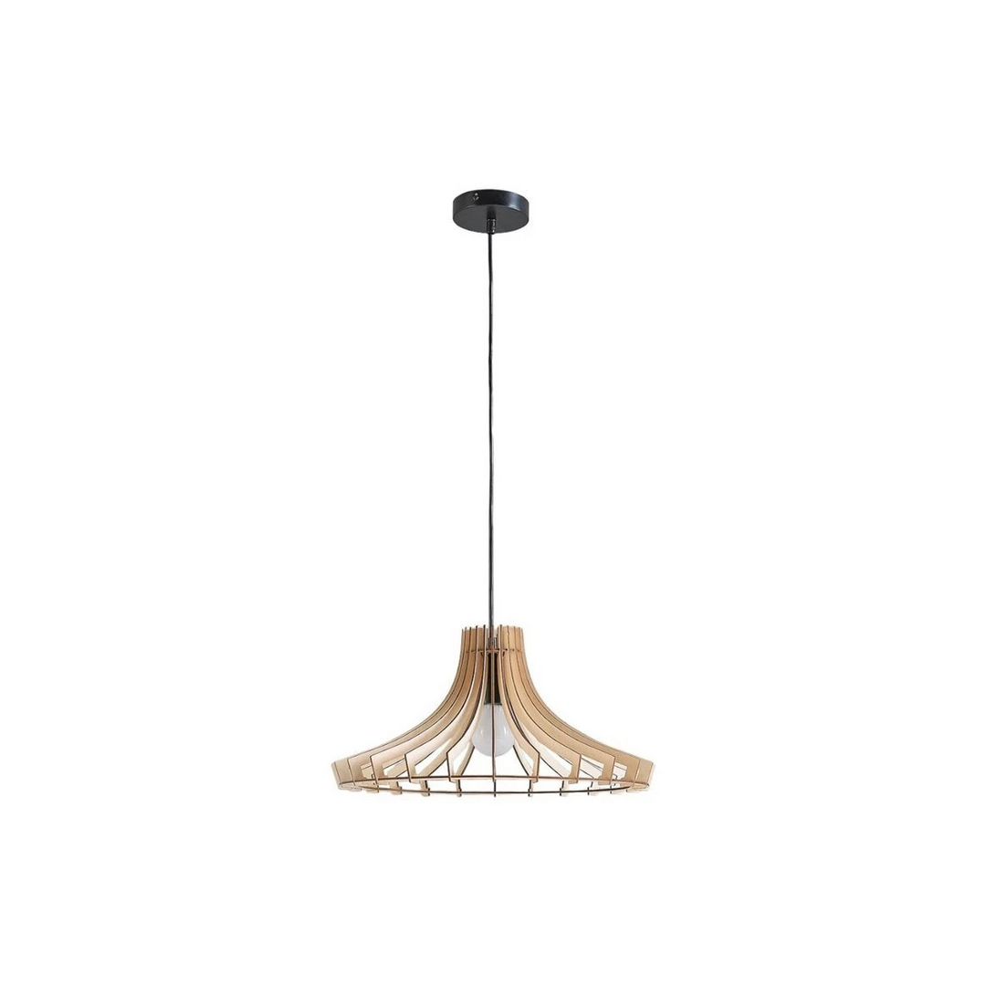 Lindby Holz-Pendelleuchte Pendellampe Lampe Leuchte Deckenlampe Bela Ø 47cm E27