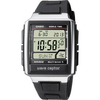 Casio Funk Armbanduhr Uhr Armand Digitaluhr Funkuhr Edelstahlgehäuse Acrylglas B-Ware