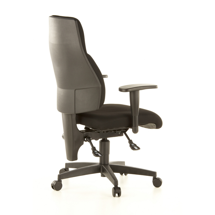 Topstar Wellnessstuhl Bürostuhl Drehstuhl Lady Sitness Stoff schwarz