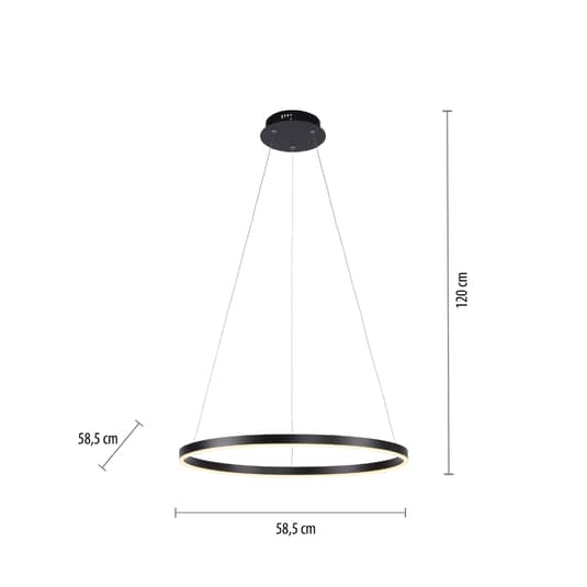 Leuchten Direkt Led Pendelleuchte Ritus Hängeleuchte Hängelampe Deckenlampe Led  B-Ware - 4043689983956
