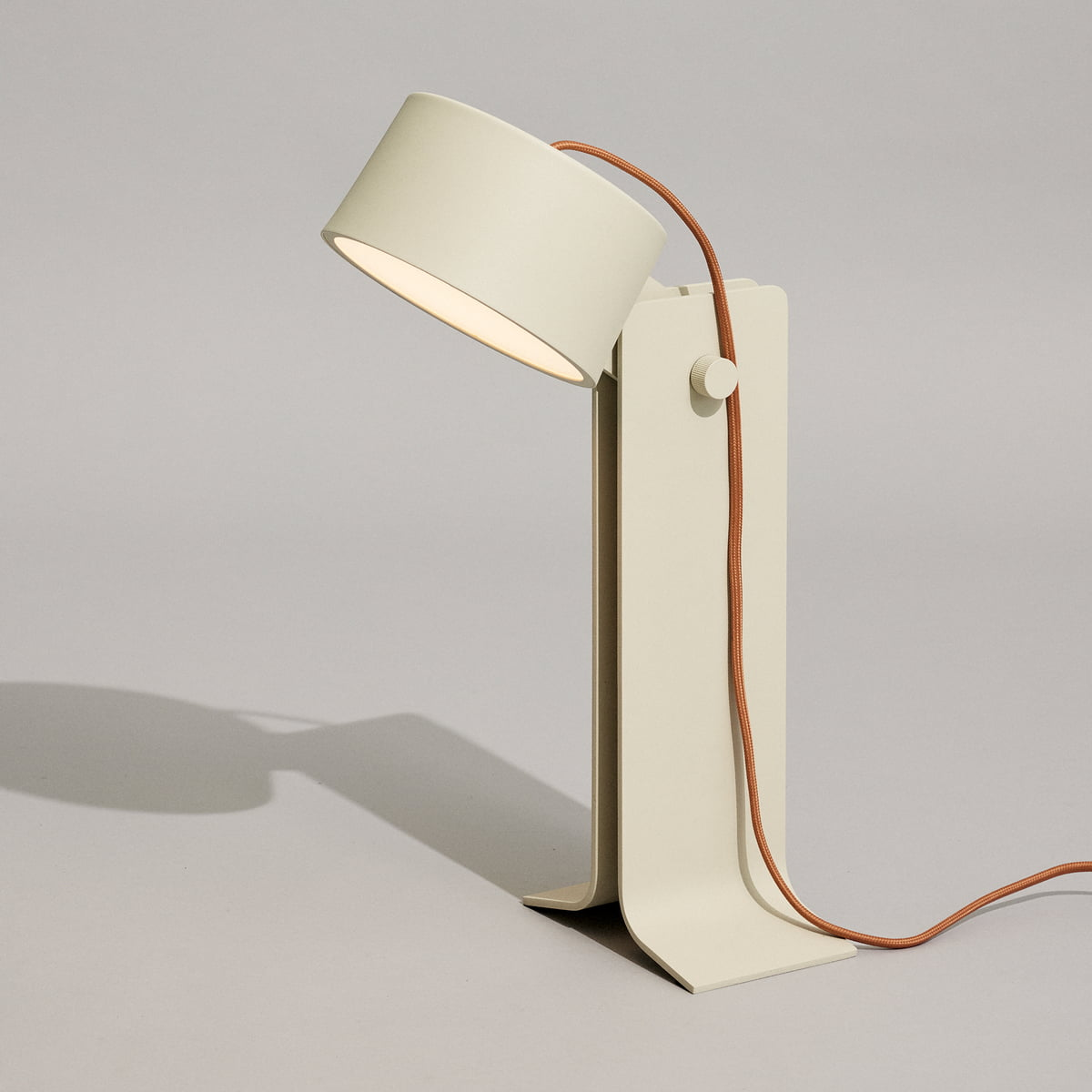 B-Ware Hübsch Interior Crea Led Tischleuchte Tischlampe Tischlicht Lampe Sand / Orange - 5712772129265