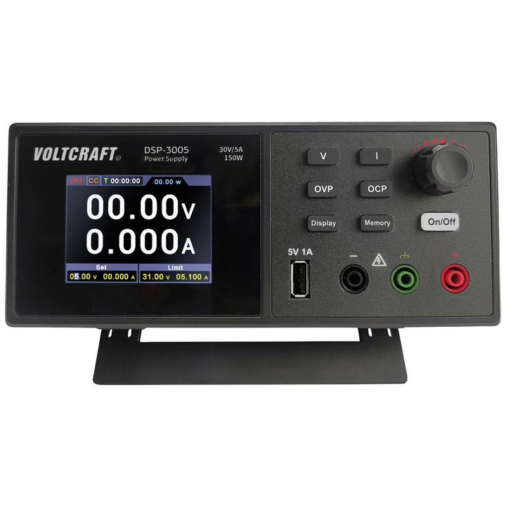 VOLTCRAFT DSP-3005 Labornetzgerät Labornetzteil Netzteil einstellbar 150 W USB