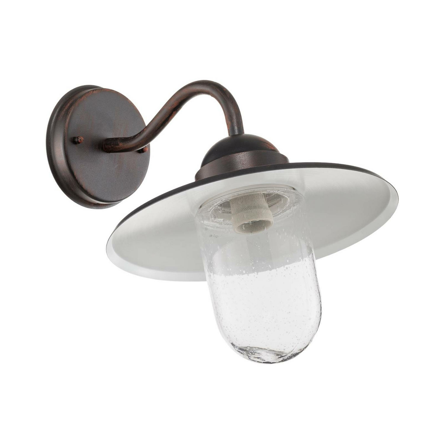 B-Ware Lindby Rostbraune Außenwandlampe Außenwandleuchte Lampe Leuchte Filip11